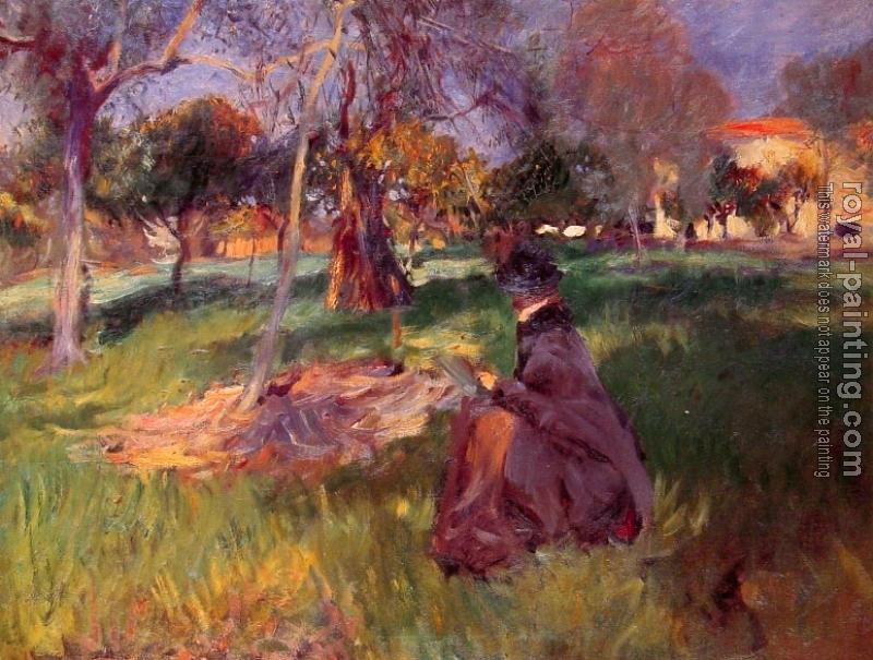 John Singer Sargent : In the Orchard